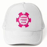 LADIES POKER CLUB hats