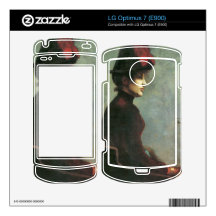 Ladies Portrait by Lovis Corinth Skin For LG Optimus 7