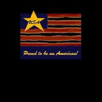 Ladies Primitive Flag T-shirt