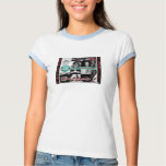 Ladies Ringer T-Shirt by pizap_store Ladies Ringer T-Shirt