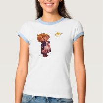 Ladies Ringer T-Shirt - Customized by Samisart Ladies Ringer T-Shirt - Customized