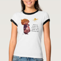Ladies Ringer T-shirt - Customized