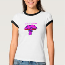 Ladies Ringer T-shirt - Customized by hadleymonster Ladies Ringer T-shirt - Customized