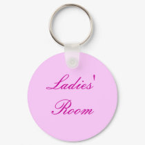 Ladies' Room key chain keychains by bonnievoyage Ladies' Room key chain keychains