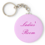 Ladies' Room key chain keychains