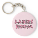 Ladies room keychains