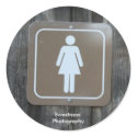 Ladies Room Sticker by sweetnessphotography Ladies Room Sticker