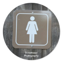 Ladies Room Sticker by sweetnessphotography Ladies Room Sticker