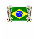 Ladies Samba football carnival Brazil vest t-shirts by BrazilShirt Ladies Samba football carnival Brazil vest t-shirts
