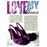 ladies shoes t-shirt