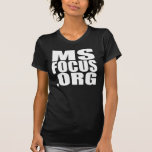 Ladies' short-sleeved msfocus.org tee