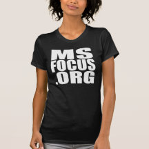 Ladies' short-sleeved msfocus.org tee