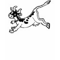 Ladies Snappy Cow shirt shirt