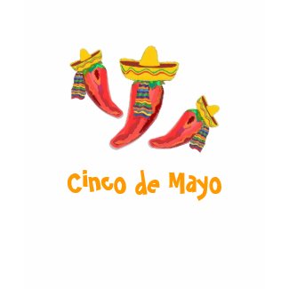 Ladies Tee, Chilli Peppers, Cinco de Mayo shirt