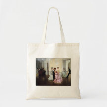 Ladies Too Early to the Party Canvas Bag