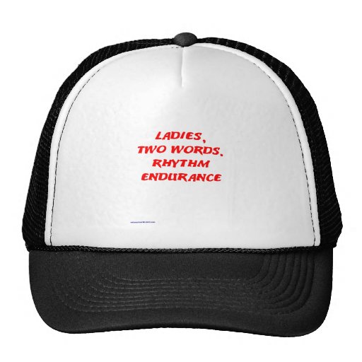 Ladies two words. Rythmn Endurance Mesh Hat