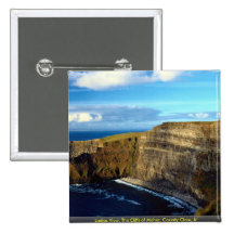 Ladies View, The Cliffs of Moher, County Clare, Ir Pins