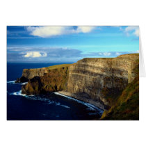 Ladies View, The Cliffs of Moher, County Clare, Ir Greeting Card