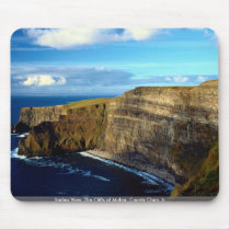 Ladies View, The Cliffs of Moher, County Clare, Ir Mouse Pads
