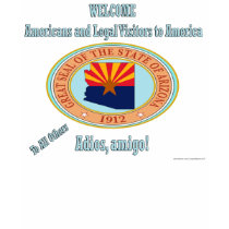 Ladies--- Welcome Americans and Legal Visitors t-shirts by LegalAmerican Ladies--- Welcome Americans and Legal Visitors t-shirts