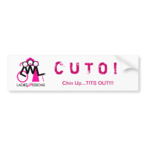Ladies With Lesions Bumper Stickers