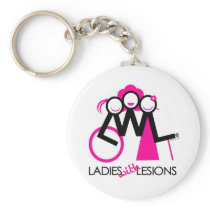Ladies With Lesions Key Chain
