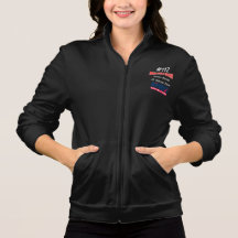 Ladies Zip Up Fleece Tee Shirt