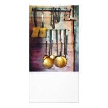Ladles and Spatulas Custom Photo Card