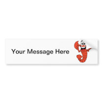 Ladlow the Lobster Bumper Stickers