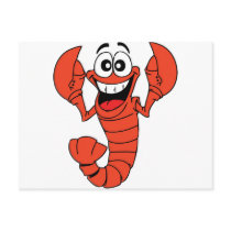 Ladlow the Lobster Postcards