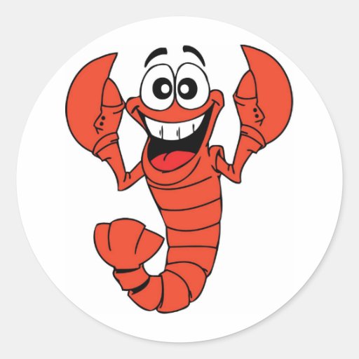 Ladlow the Lobster Sticker