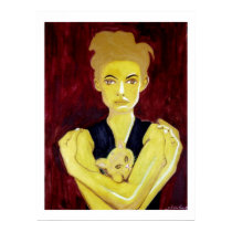 Lady And Her Cat Poster posters
