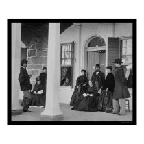 Lady and Officers at Fort Monroe, VA 1864 posters by lc_civilwar Lady and Officers at Fort Monroe, VA 1864 posters
