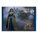 Lady and the Fawn cards by SophiaDeer Lady and the Fawn cards