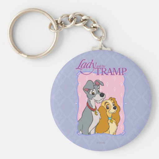 lady and the tramp funko pop keychain