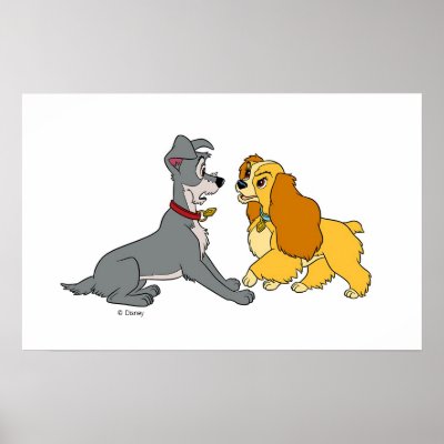 Lady and The Tramp Meet Disney posters