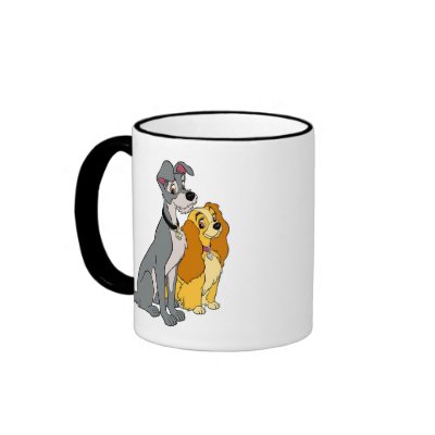 Lady and the Tramp Stand Together Disney mugs
