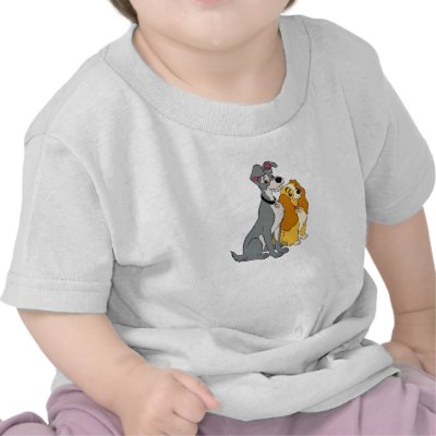 Lady and the Tramp Stand Together Disney t-shirts
