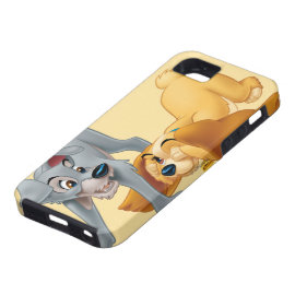 Lady and Tramp Playing iPhone 5 Cases