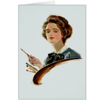 Lady Artist cards by Memory_Lane Lady Artist cards