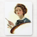 Lady Artist mousepads