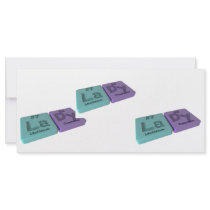 Lady as Lanthanum La  and Dysprosium Dy Rack Card