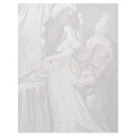Lady At The Dressing Table By Johann Heinrich Füss Letterhead Template