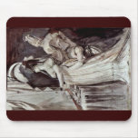 Lady At The Dressing Table By Johann Heinrich Füss Mouse Pads