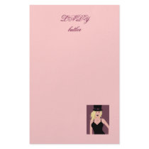 LADY b. Writing Paper Custom Stationery