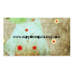 Lady Beautiful Eye Hair Grunge Business Card business cards