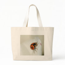 Lady Beetle Climbing High bags by sharonsphotography Lady Beetle Climbing High bags