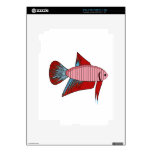 Lady Betta - Veiltail iPad 2 Skin
