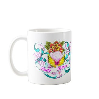 lady biker-1 mug