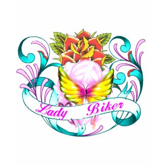 lady biker-1 shirt